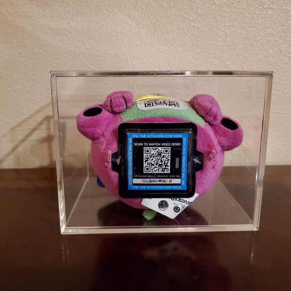 Scanimalz Purple Green Beta Bear Collector's Edition Toy in Sealed Case - Picture 6 of 6